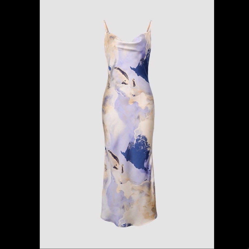 NWT Satin Slip Dress